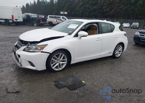 2014 Lexus Ct 200H from USA, damaged, VIN JTHKD5BH3E2178010